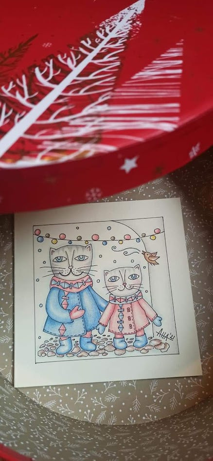 коледна картичка