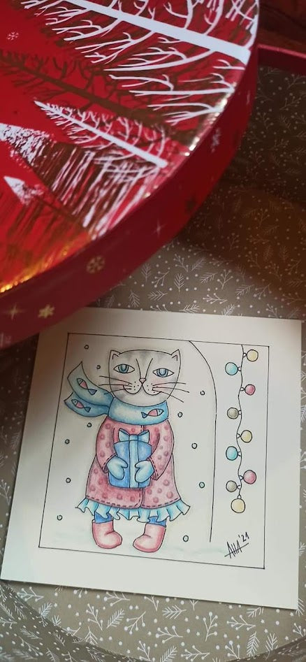 коледна картичка