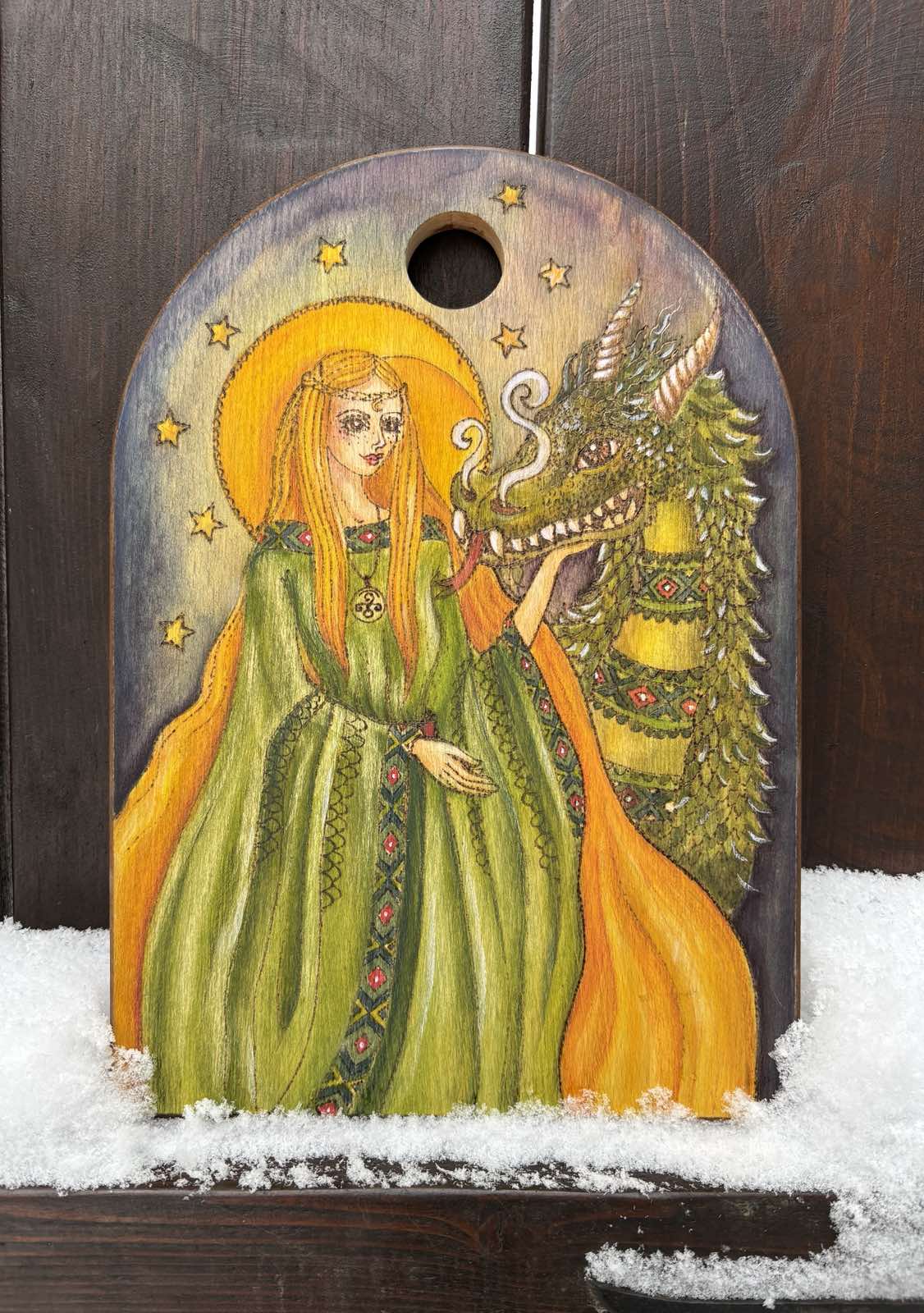 Разказано с огън и багри