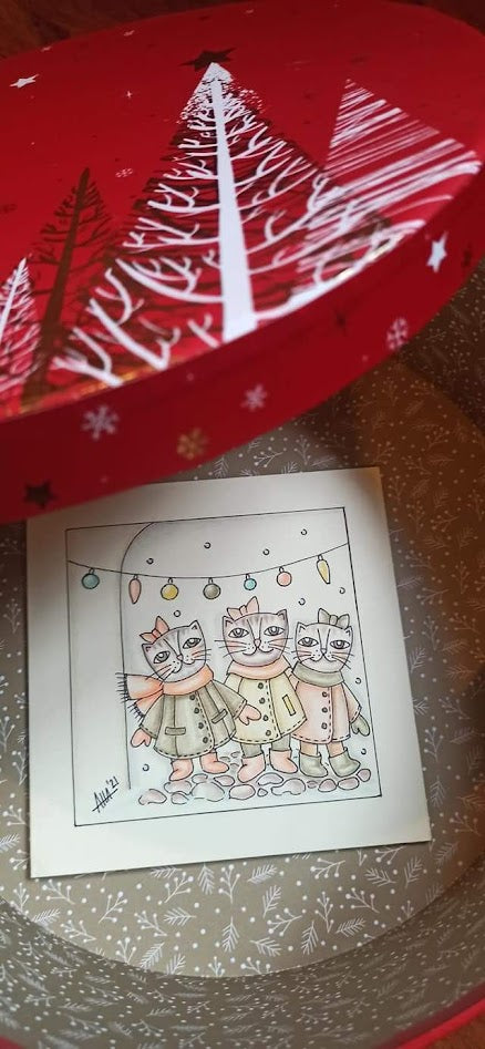 коледна картичка